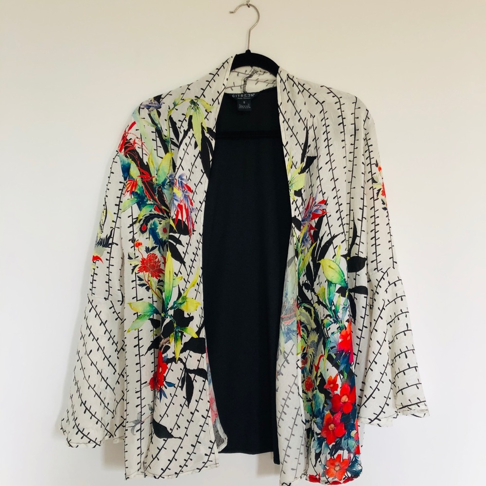 Citron Floral Blouse🌷